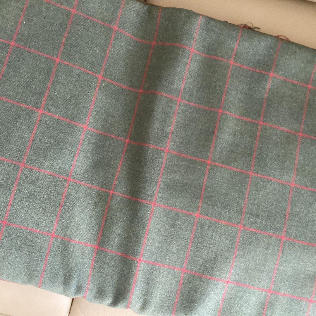 コート　スキャバル　ドメール　ハリソンズ　ジョンフォスター生地