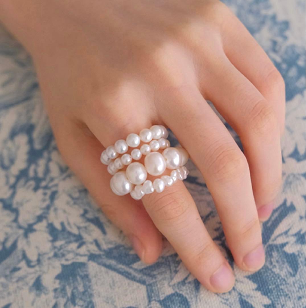 PIMENTÉ ピモンテJunco Paris ジュンコパリ 4連 パールリング