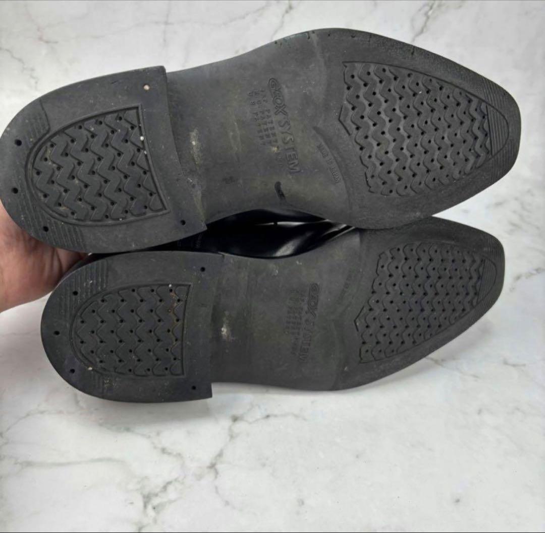 REGAL リーガル 黒 ストレートチップ 25.5