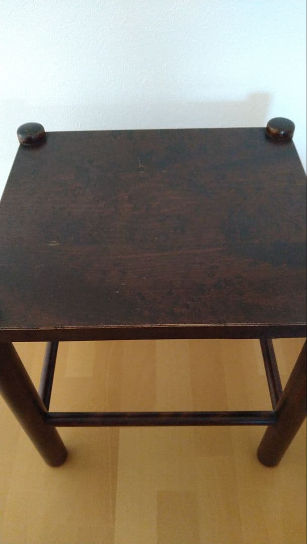 ★北海道民芸家具★スツール サイドテーブル 椅子 花台 アンティーク★