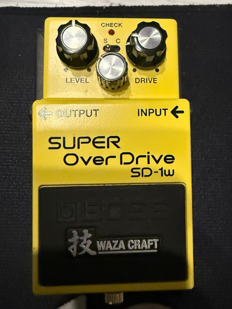 BOSS Super Over Drive 技 BOSS SUPER Over Drive SD-1W ボス 技 - メルカリ