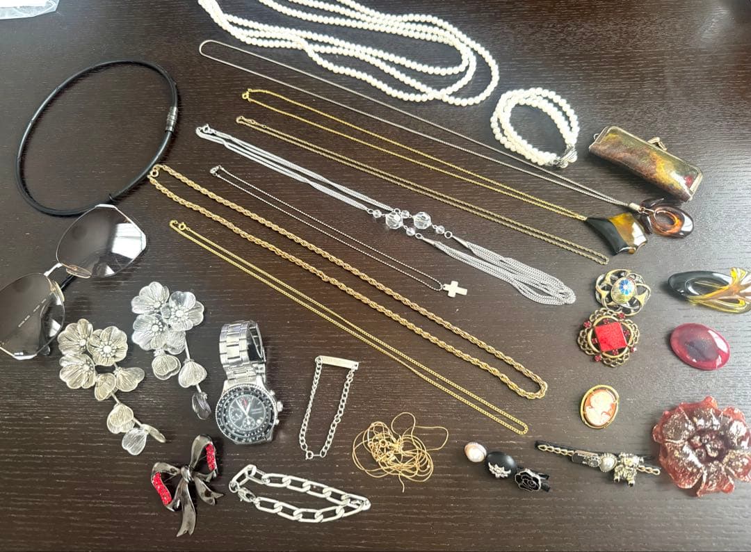 ♡*い様 遺品整理　刻印あり　ネックレス　ブレスレット　真珠　時計