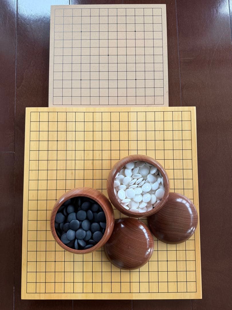 囲碁セット ＋ 初心者練習用碁盤
