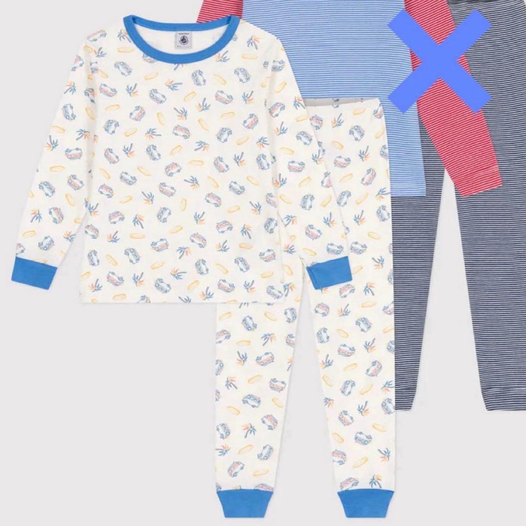 新品未使用 プチバトー 長袖パジャマ 10ans サーフライフ - メルカリ