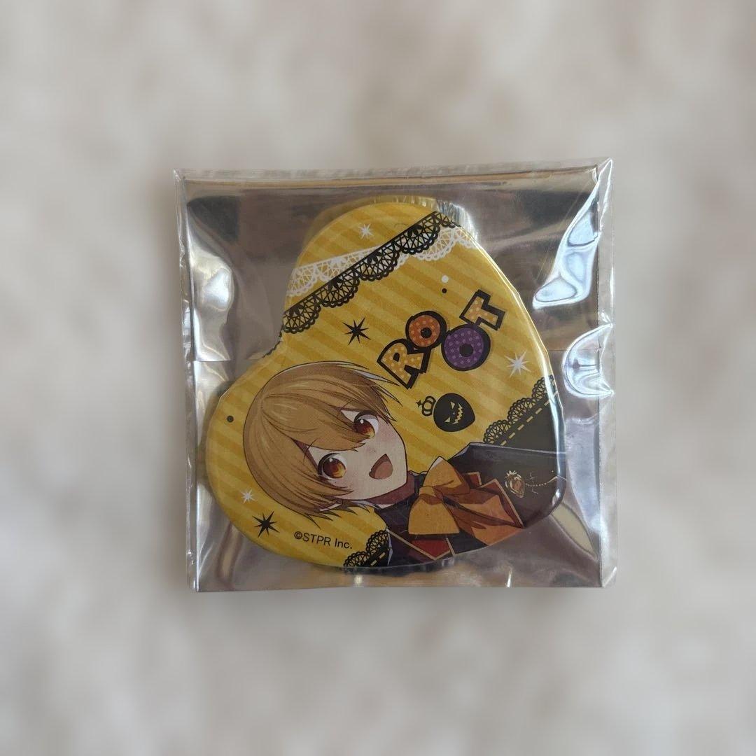 すとぷり るぅと 2023ハロウィン ハート缶バッジ - メルカリ