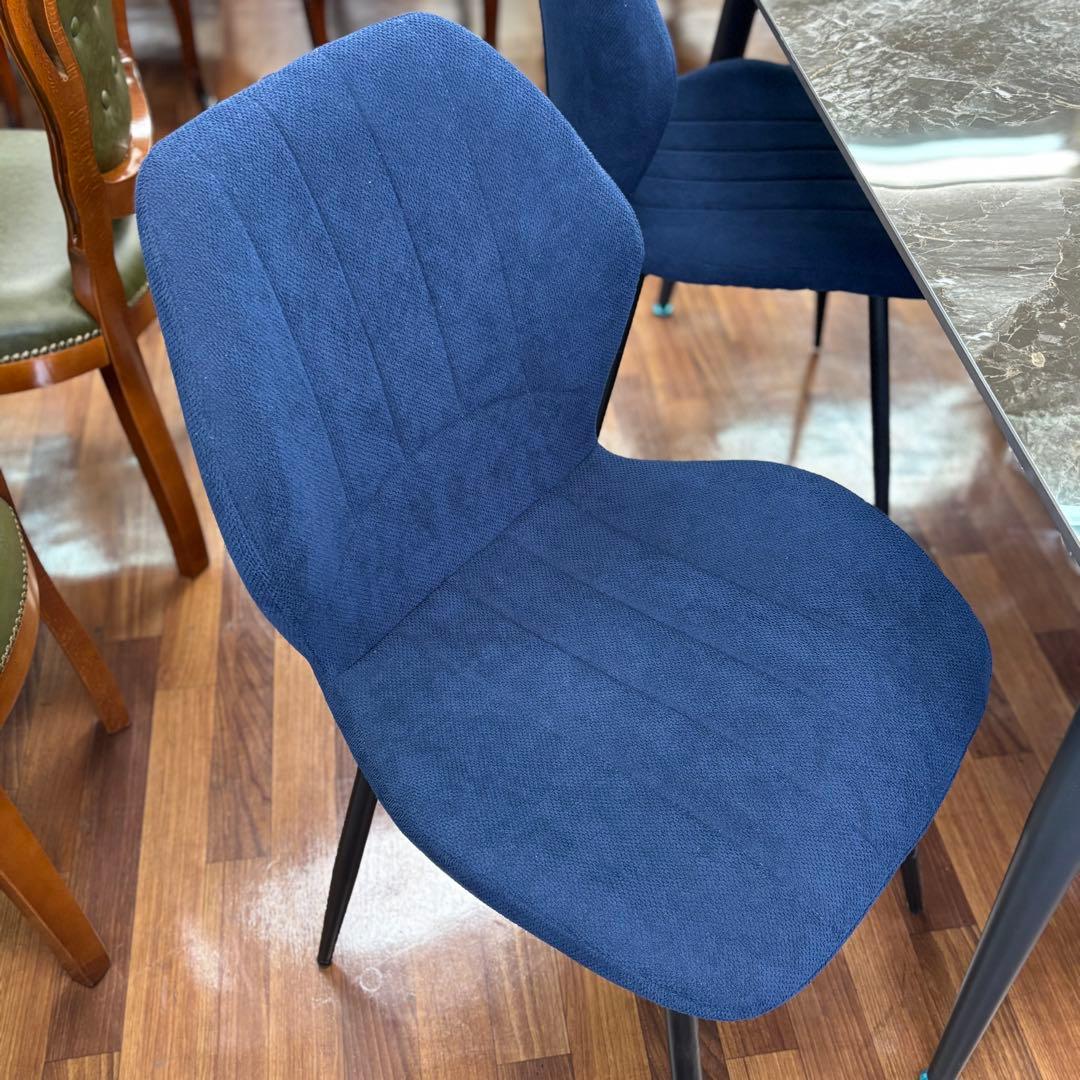 ブラック サンライジングダイニング５点セット