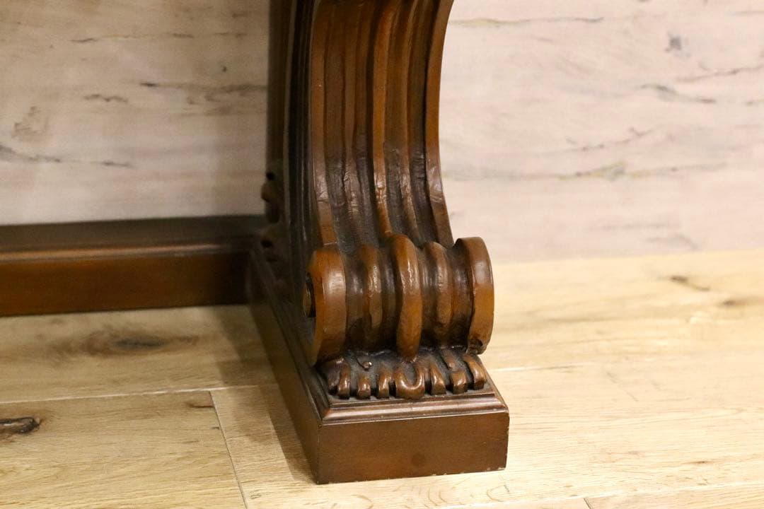 GMHK202○西洋 アンティーク 輸入家具 コンソールテーブル 花台 飾り台