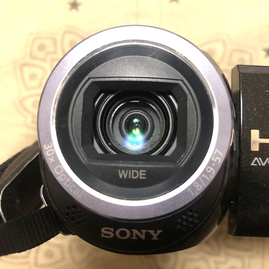 美品 SONY HDR-CX390 バッテリー2個付 ビデオカメラ