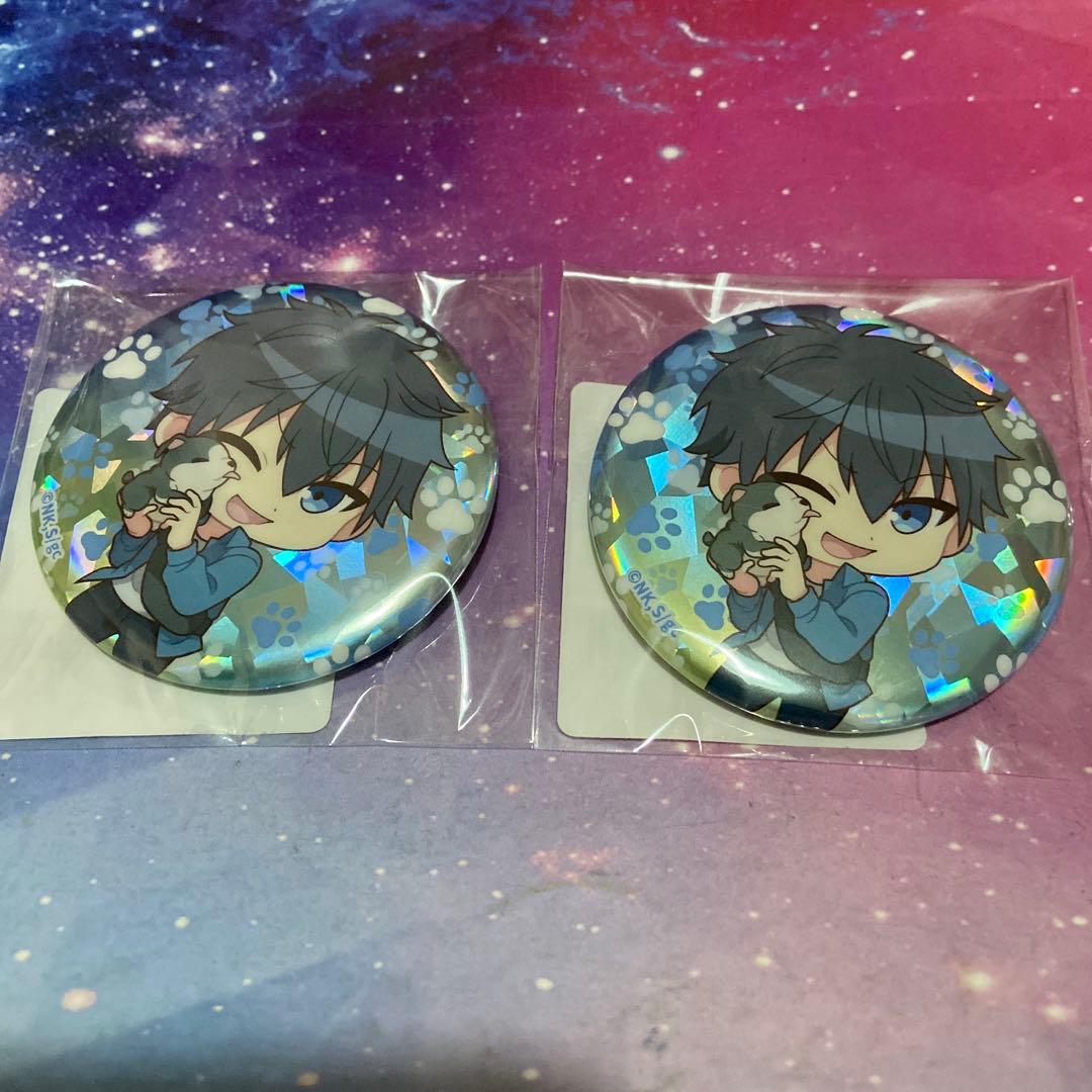 ギヴン 海へ DMMスクラッチ 上ノ山 立夏 缶バッジセット - メルカリ