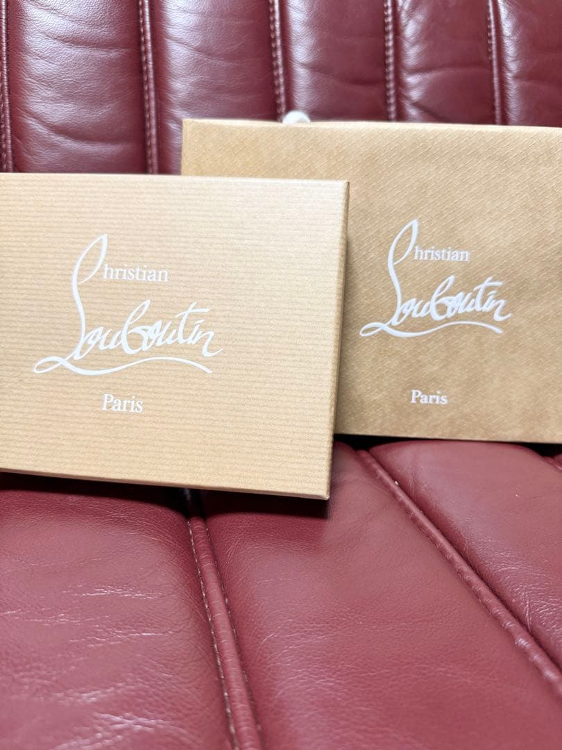 【正規品・箱付き】美品 クリスチャン ルブタン パネトーネ ケース