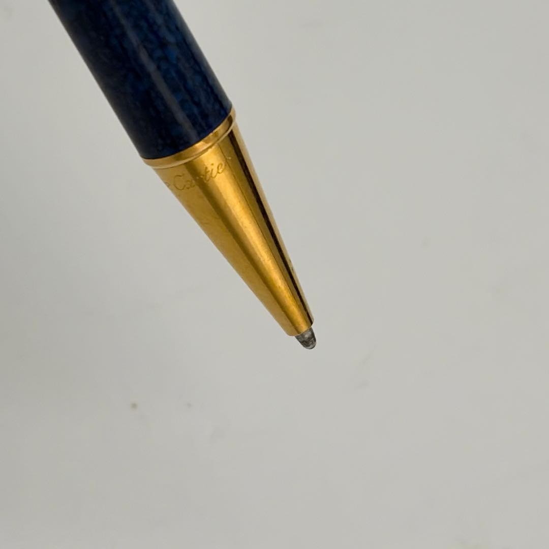 Cartier マスト ドゥ カルティエ トリニティ ボールペン マーブルラピス