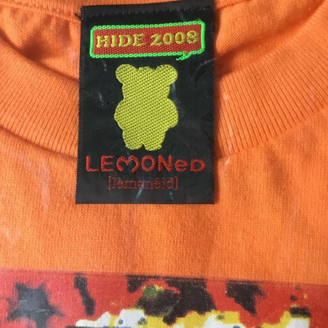 新品未使用未開封⭐️HIDEサイコベアーTシャツ　オレンジSSサイズ　XJAPAN