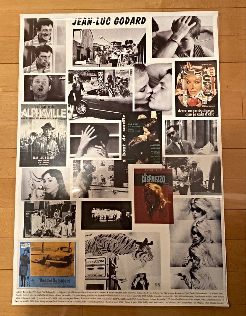 希少】アニエスベー ジャンリュックゴダールポスター