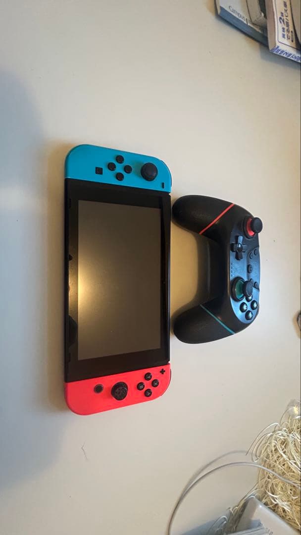 Nintendo Switch 本体 青/赤プロコン付き