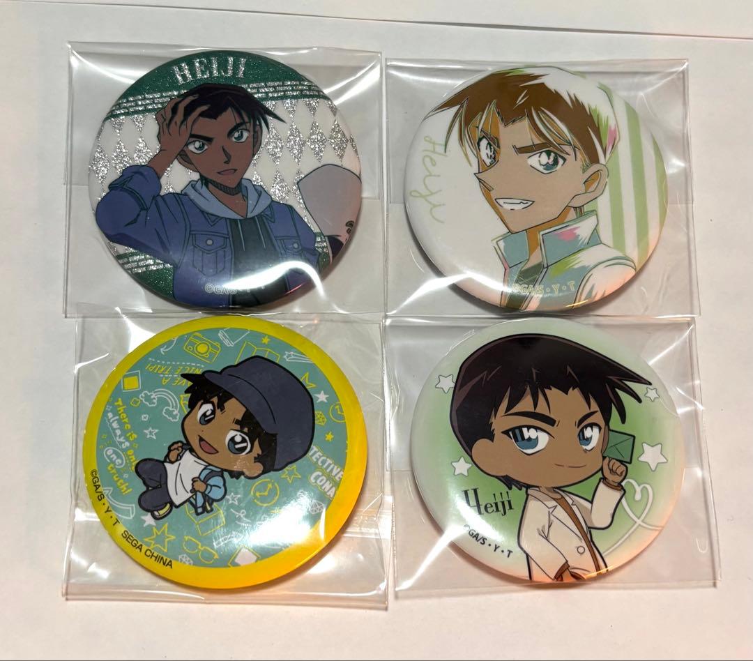 名探偵コナン 服部平次 缶バッジまとめ - メルカリ