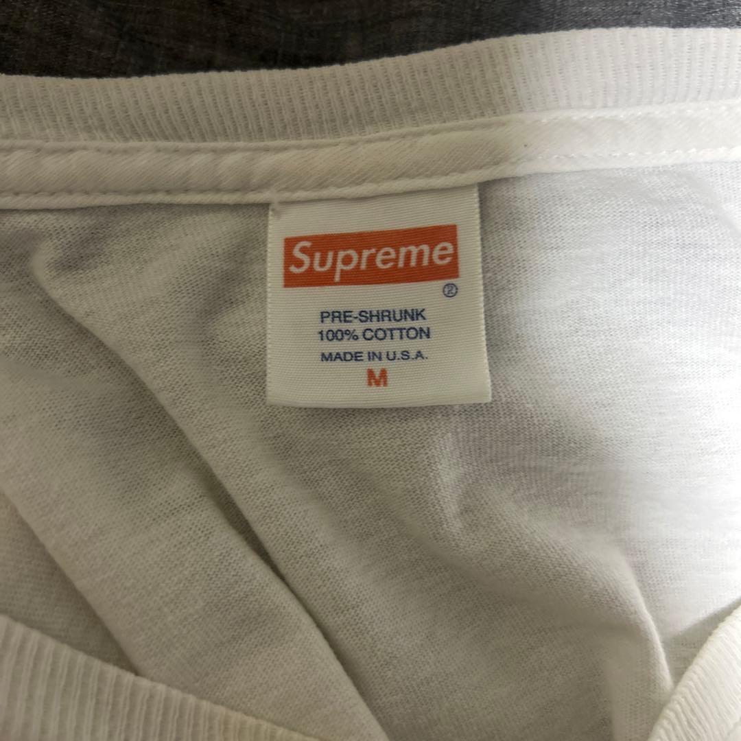 Supreme 12aw vienna Tシャツ 接吻 - メルカリ