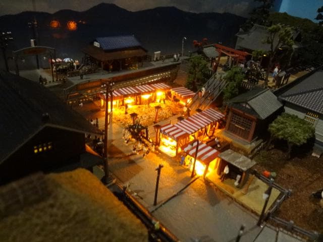 鉄道模型少年時代レイアウト・ジオラマ完成品 ケース・パワーパック付