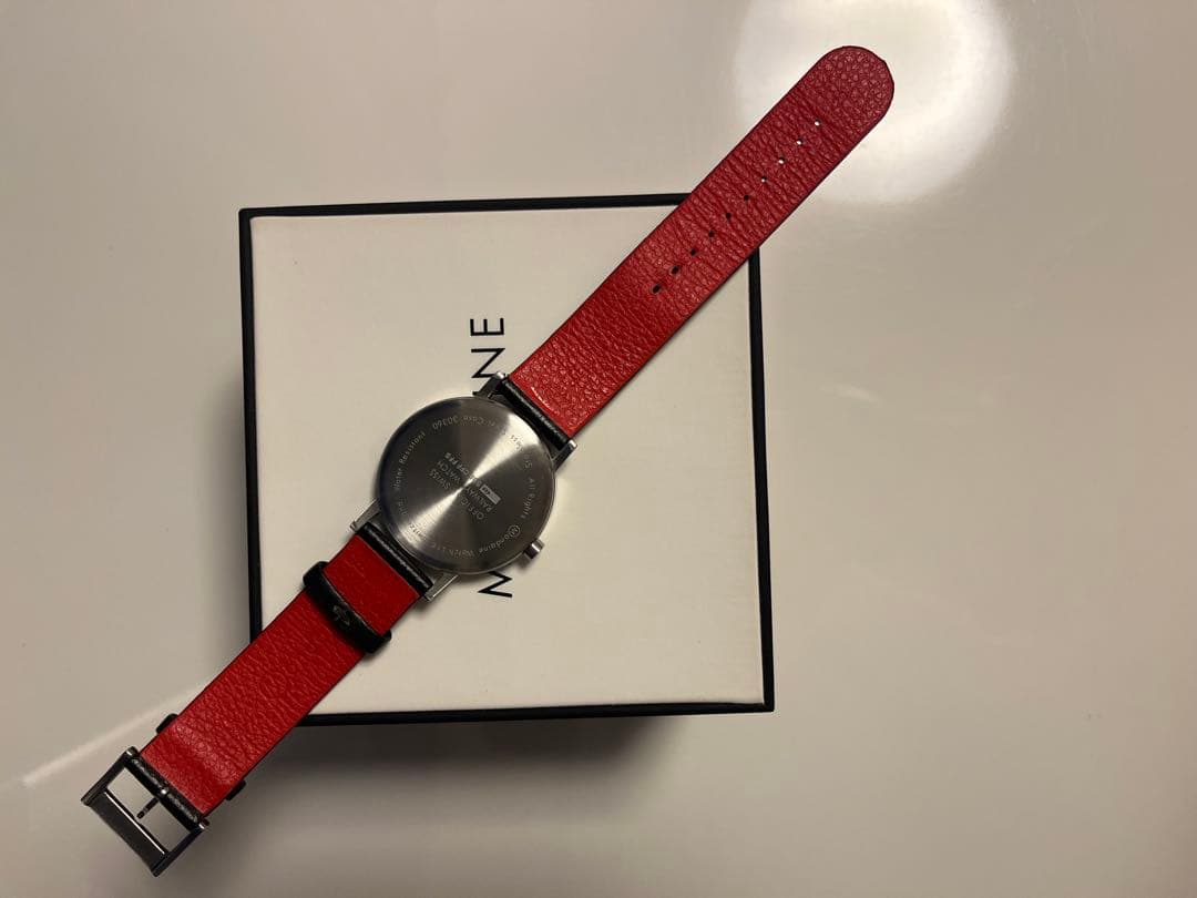 MONDAINE モンディーン　ラバーベルト　腕時計　　　ウォッチ