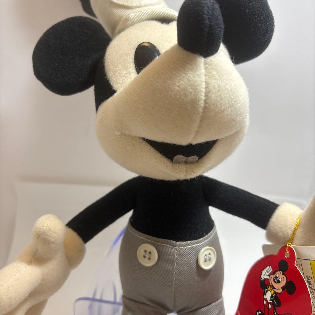 激レア　蒸気船ウィリー　タグ付き　ミッキーマウス ぬいぐるみ