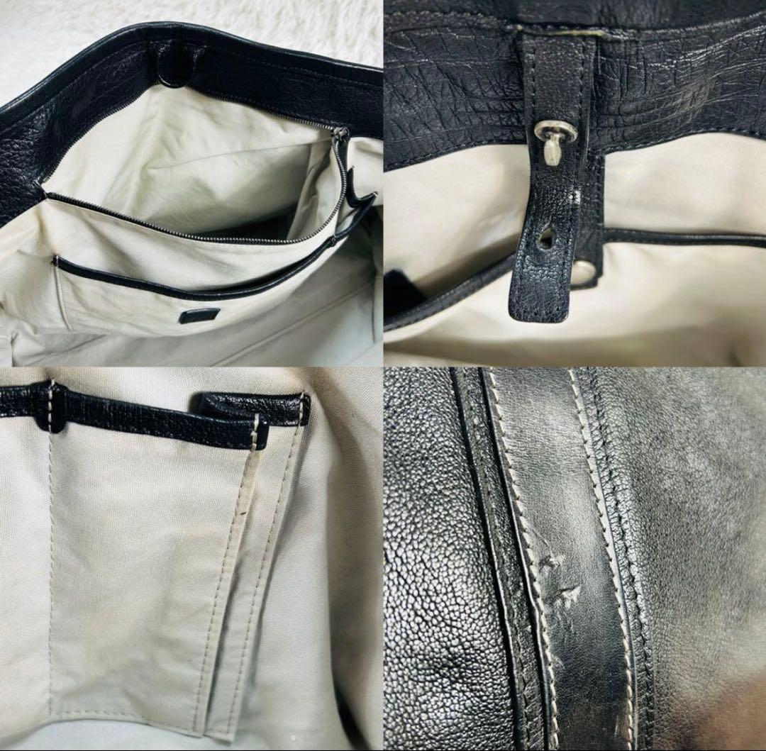 土屋鞄 アルマス バッファロー ビジネストート A4 大容量 ブリーフ 黒