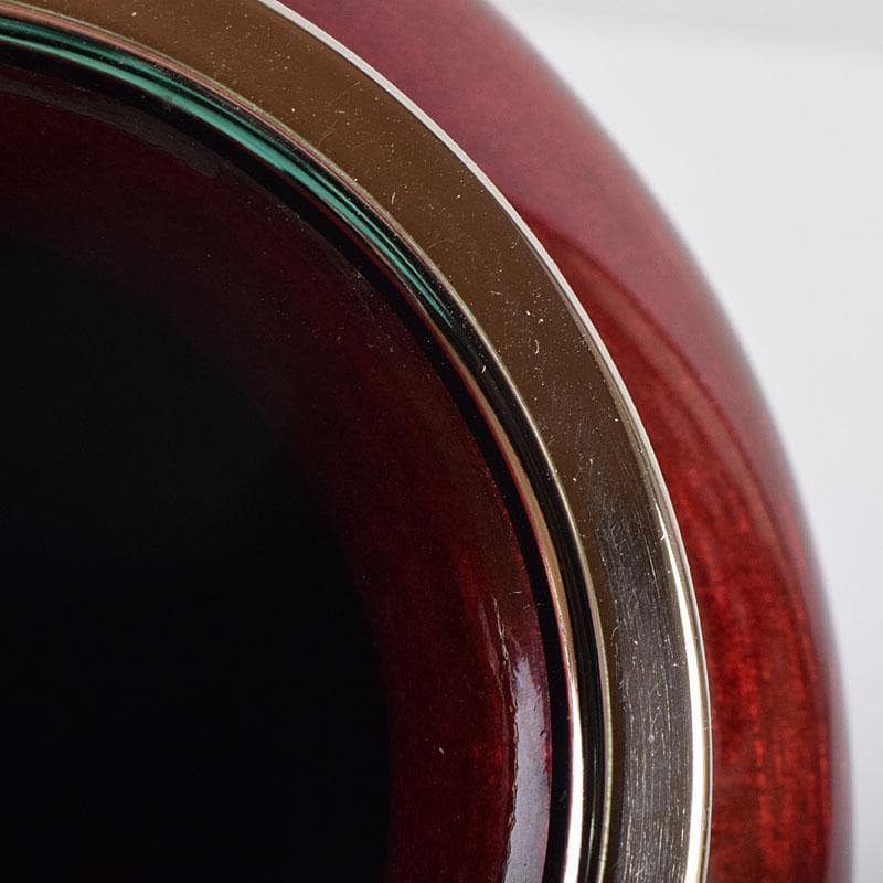 七宝焼　相互七宝謹製　透釉　菊文　花瓶　共箱　M　R9087