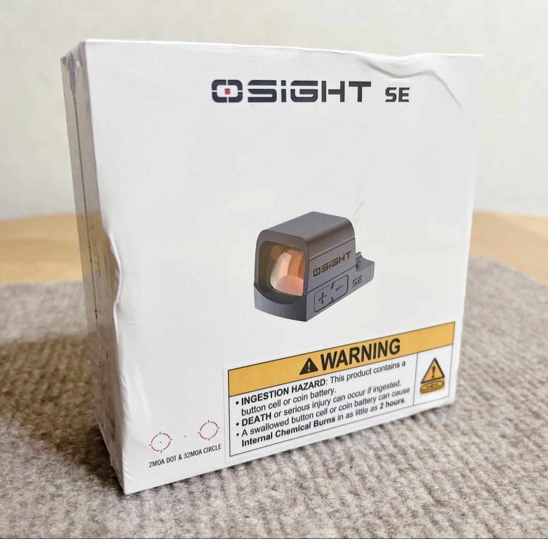 OLIGHT(オーライト) Osight SE 密閉型光学サイト OLIGHT(オーライト) Osight SE 2MOA 7075アルミニウム製 ドットサイト