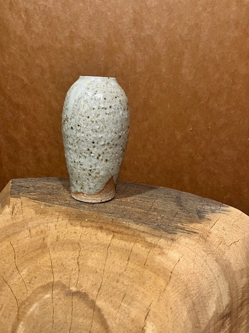 花入　壺　信楽　窯変の景色が美しい 花入 壺 信楽 窯変の景色が美しい 花入 壺 信楽 窯変の景色が美しい