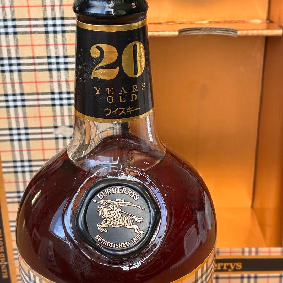 Burberrys 20YearsOld ウイスキー バーバリー Burberry's 20Years Old