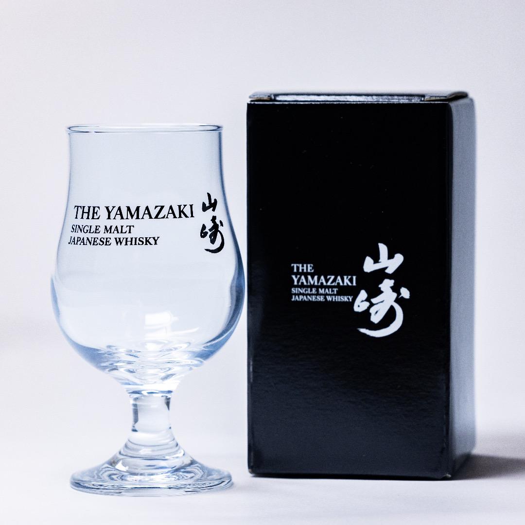 サントリーシングルモルトウイスキー山崎700ml 箱・テイスティンググラス