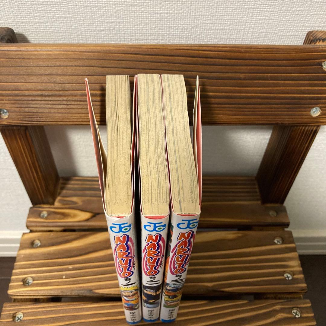 【状態良好】NARUTO ナルト 1〜3巻 全巻初版 1巻初版