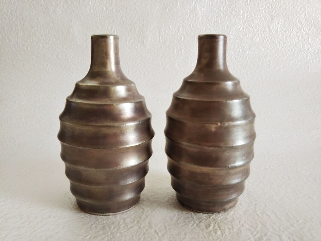 北大路魯山人 銀彩赤呉須徳利 北大路魯山人 銀彩徳里 二 | しぶや