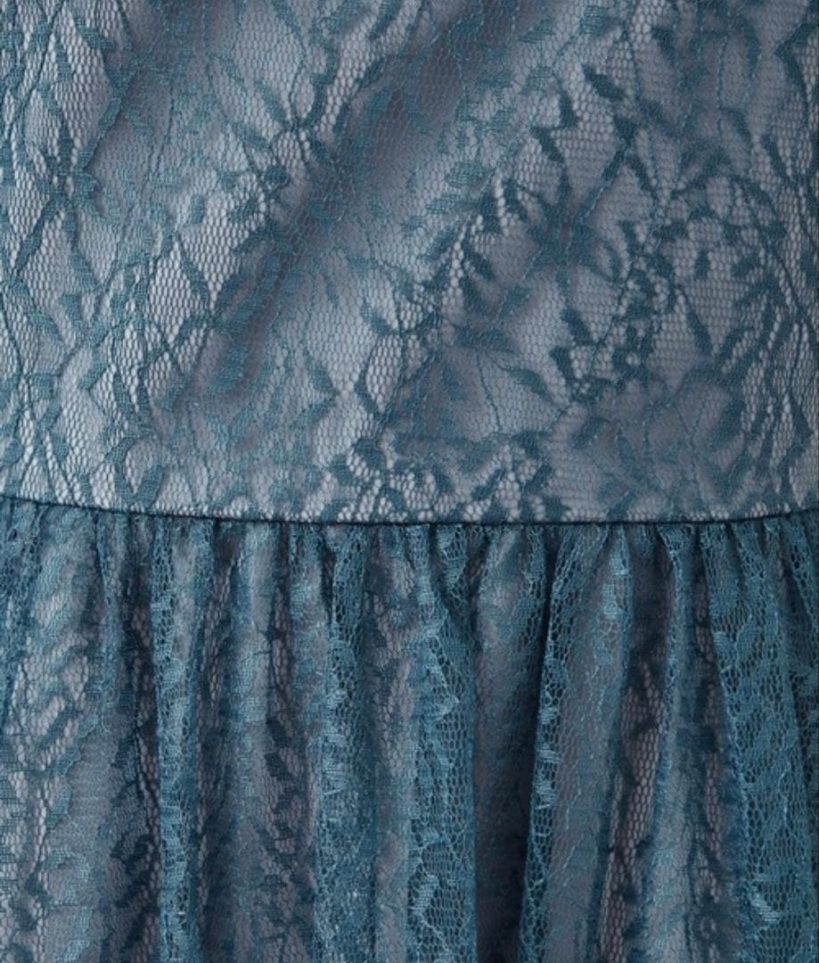 aimer エメ 結婚式参列 レースロングドレス M美品　定価19,800円