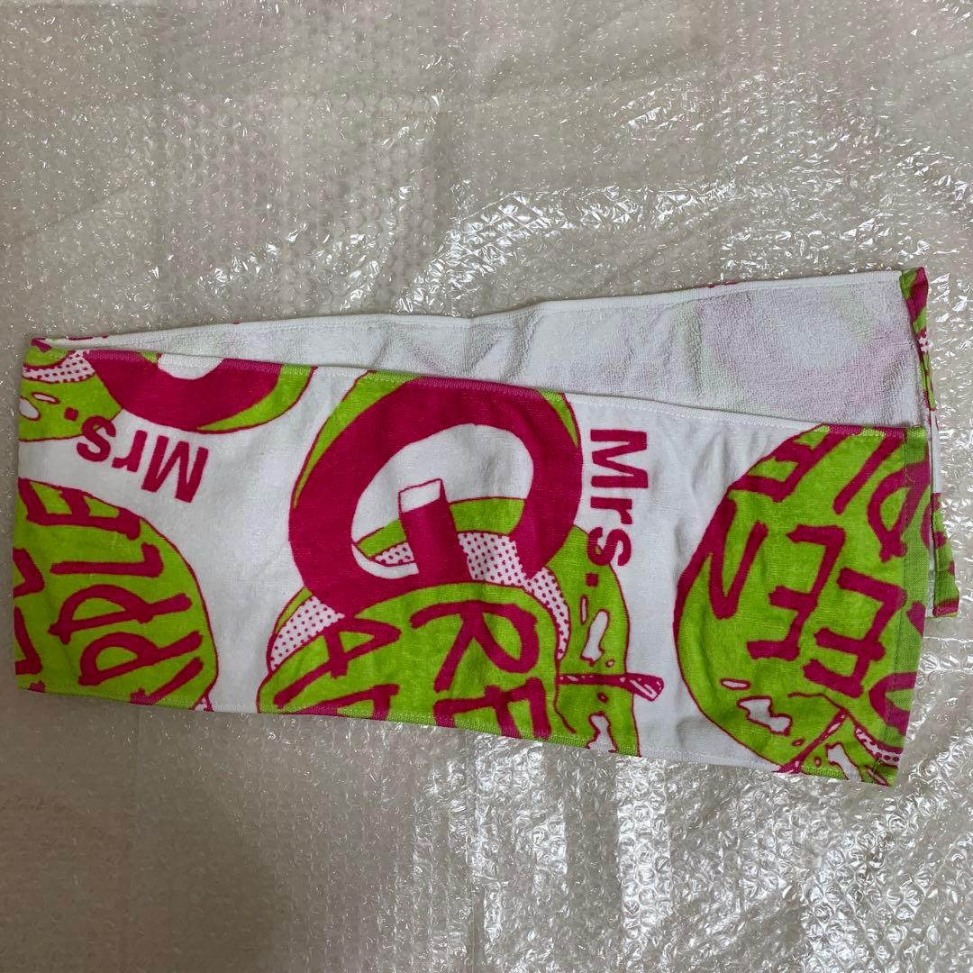 Mrs. GREEN APPLE メジャーデビュー前 初期 タオル サイン入り Mrs