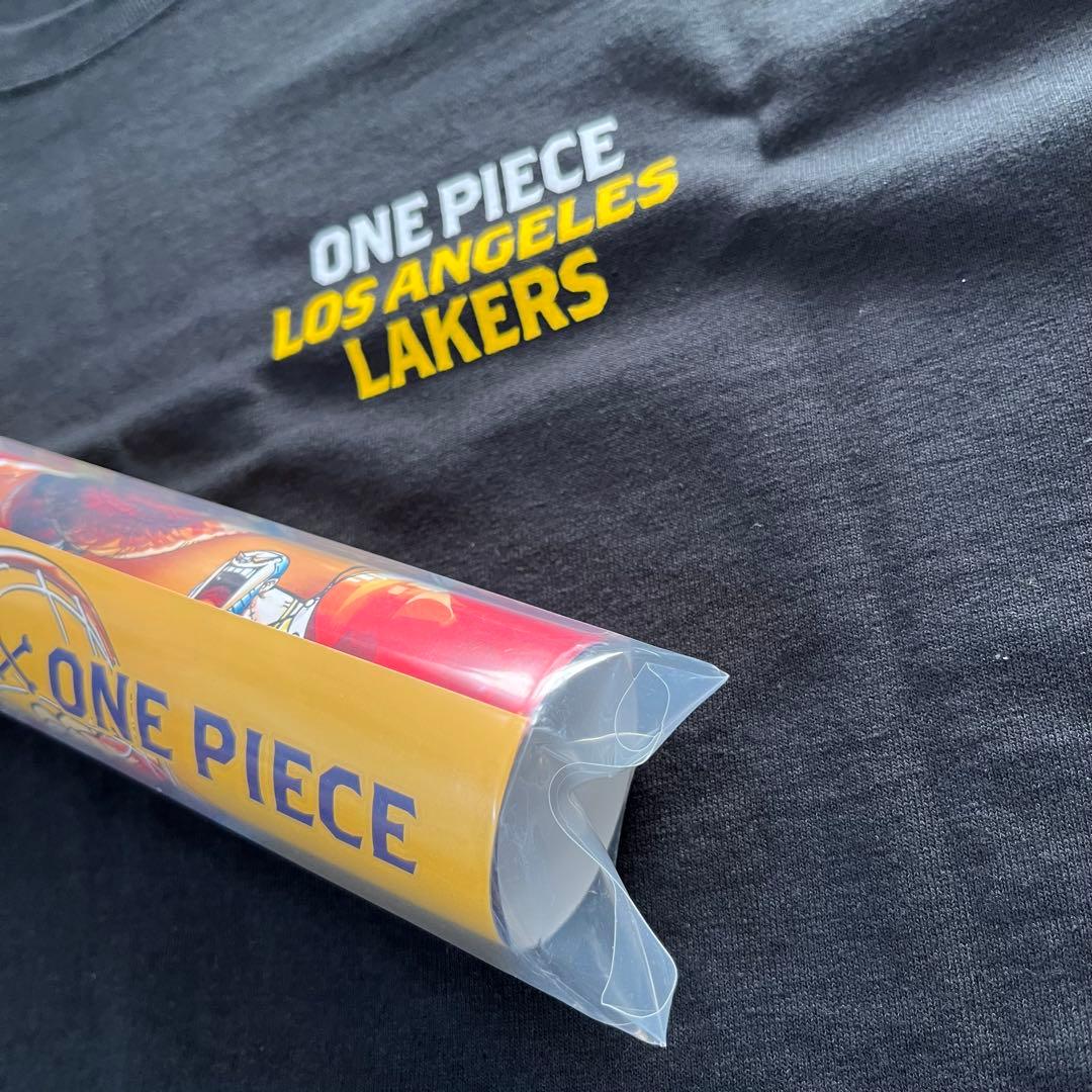 【非売品】ONE PIECE × LAKERS コラボTシャツ & ポスター
