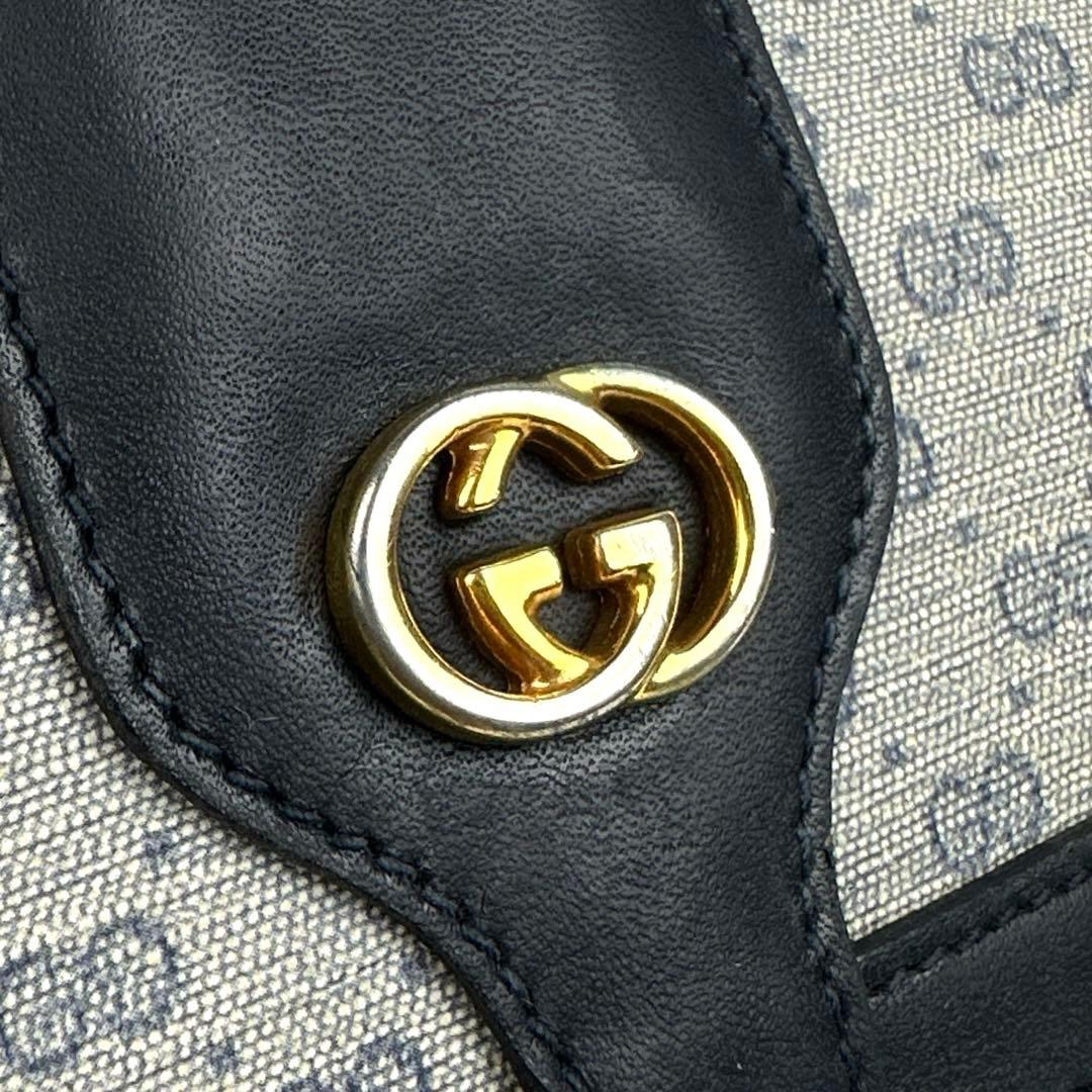 専用■グッチ ショルダーバッグ マイクロGG インターロッキング ゴールド金具