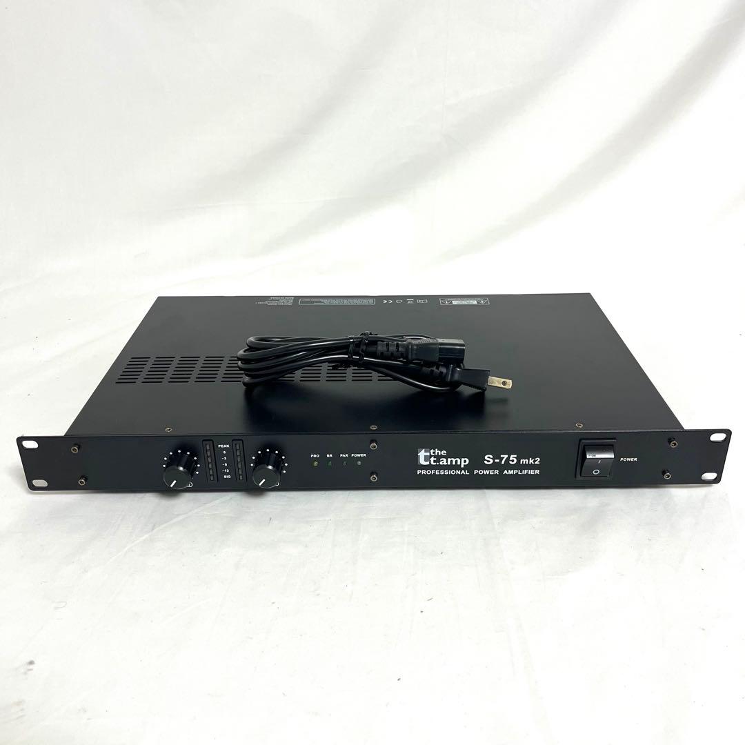 送料込み】Thomann S-75 mk2 パワーアンプ トーマン