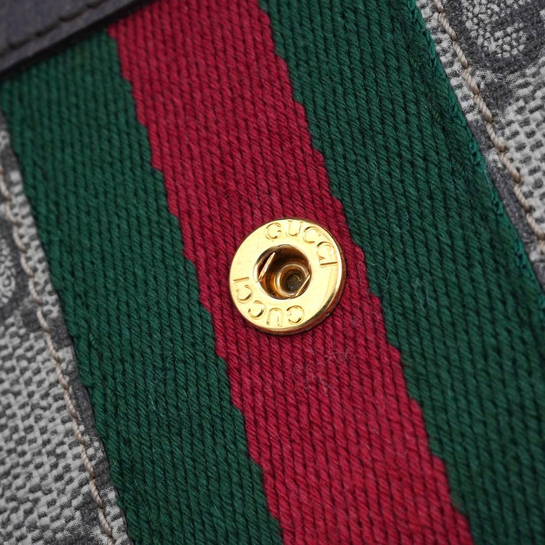 ✨新品未使用・箱付き✨ GUCCI ミニ財布 マーモント シェリーライン GG