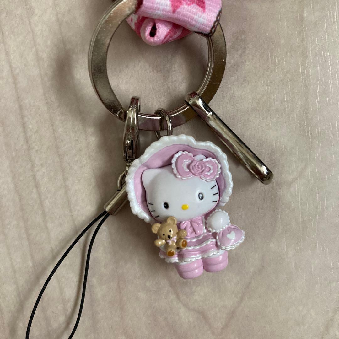 ハローキティ　ロリータキティ　ネックストラップ嶽本野ばら⚪︎希少2005年製未使用