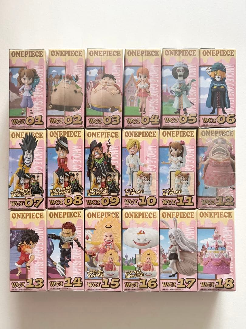 ワンピース ワーコレ -ホールケーキアイランド1.2.3- 【未開封美品】