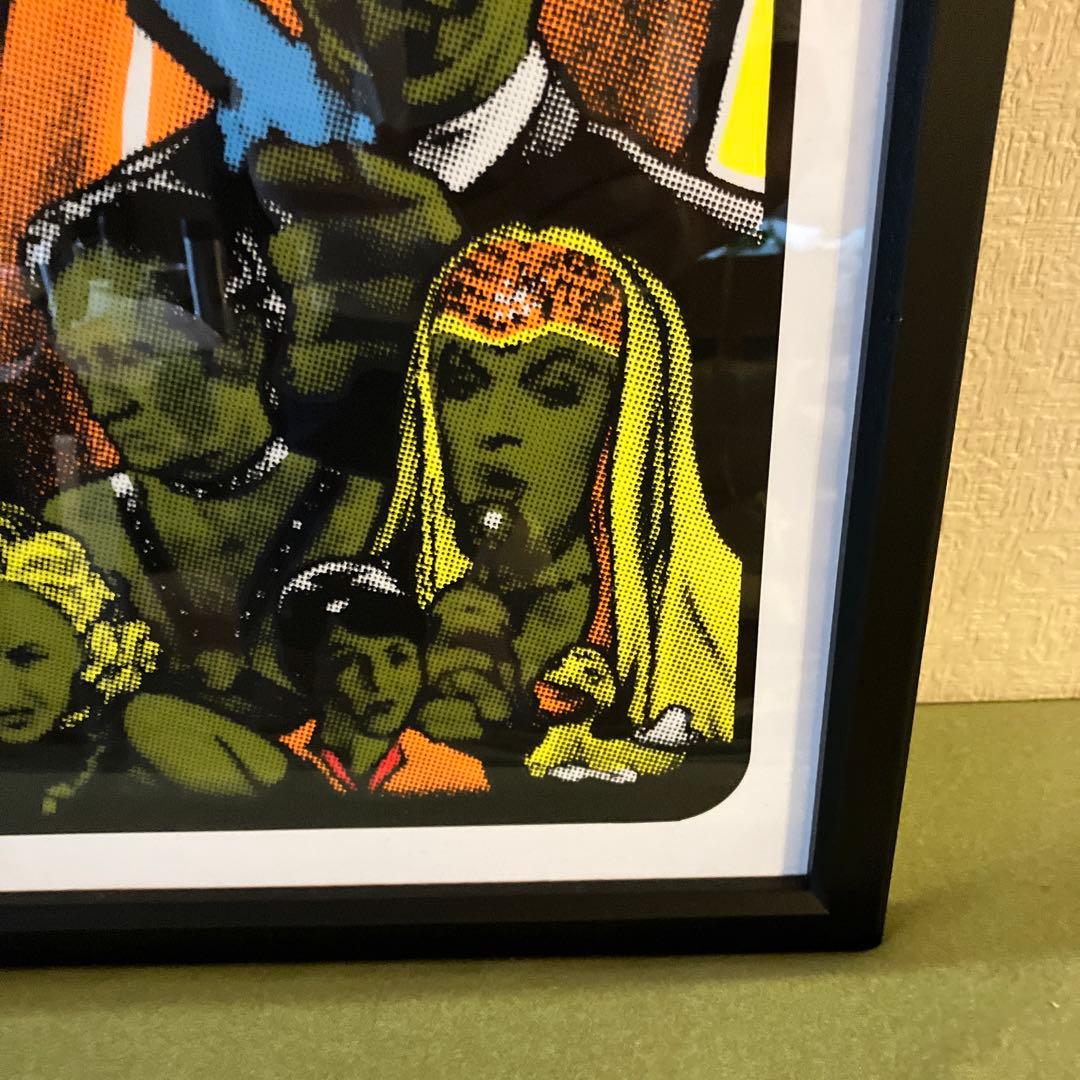 ロッキンジェリービーン キラーコンドーム シルクスクリーンポスター