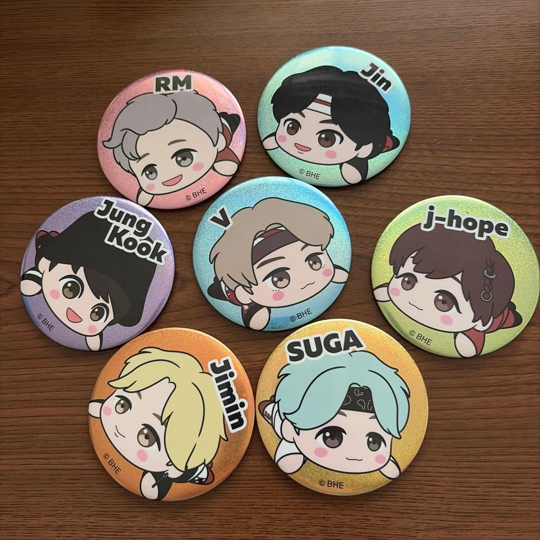 BTS K-POP ピンバッジ 7個セット - メルカリ