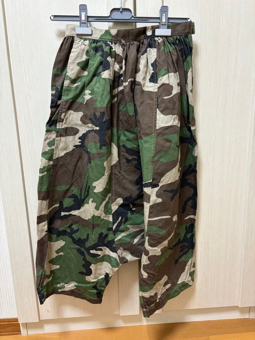 JUNYA WATANABE サルエルパンツ　迷彩柄