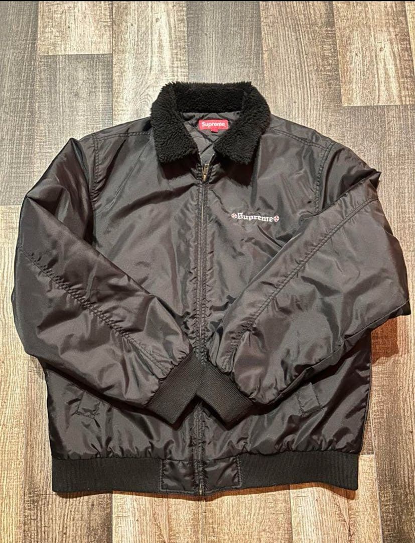 シュプリーム インディペンデント ファーボンバージャケット