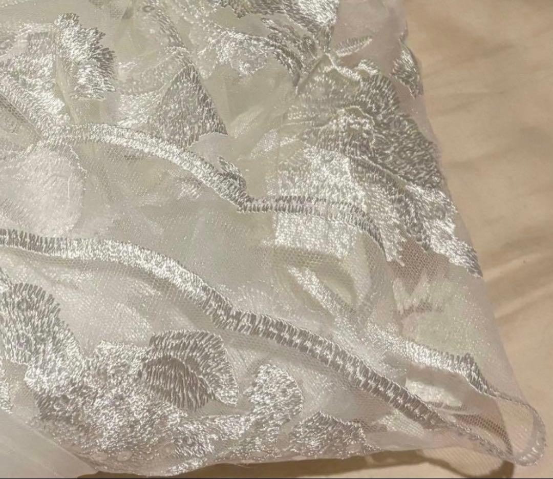 ウェディング　ベール ベールダウン可能 花嫁