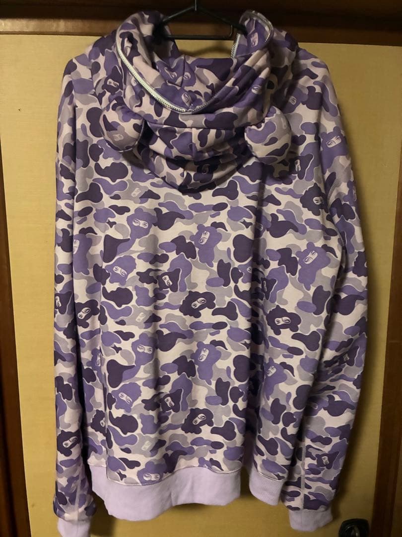 jose wong ジョセウォン　ダブルジップパーカー　パープル　2X