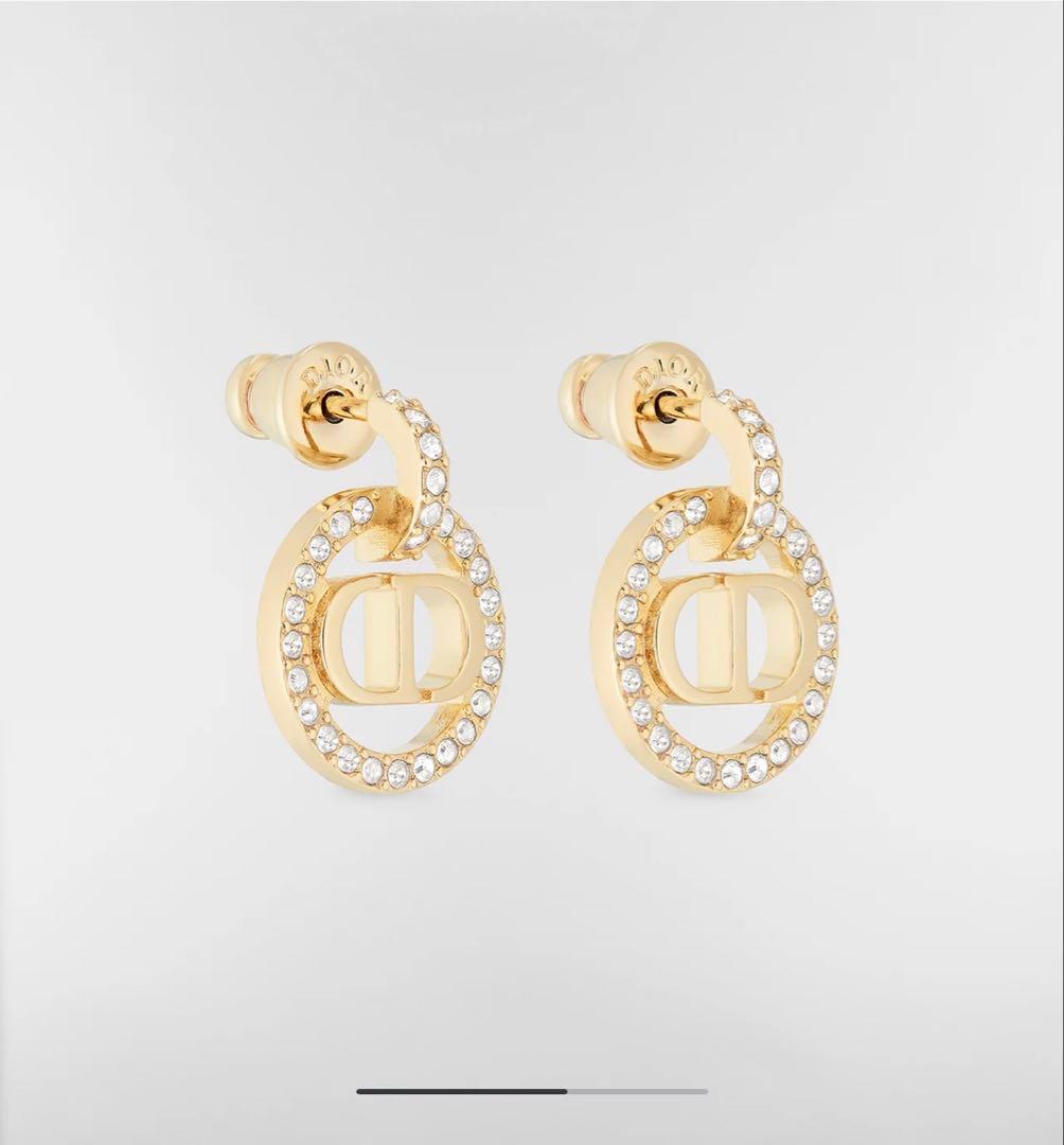 Dior Petit CD ピアス ゴールド - メルカリ