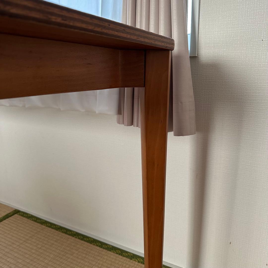 天童木工　水之江忠臣　チーク材　ダイニングテーブル