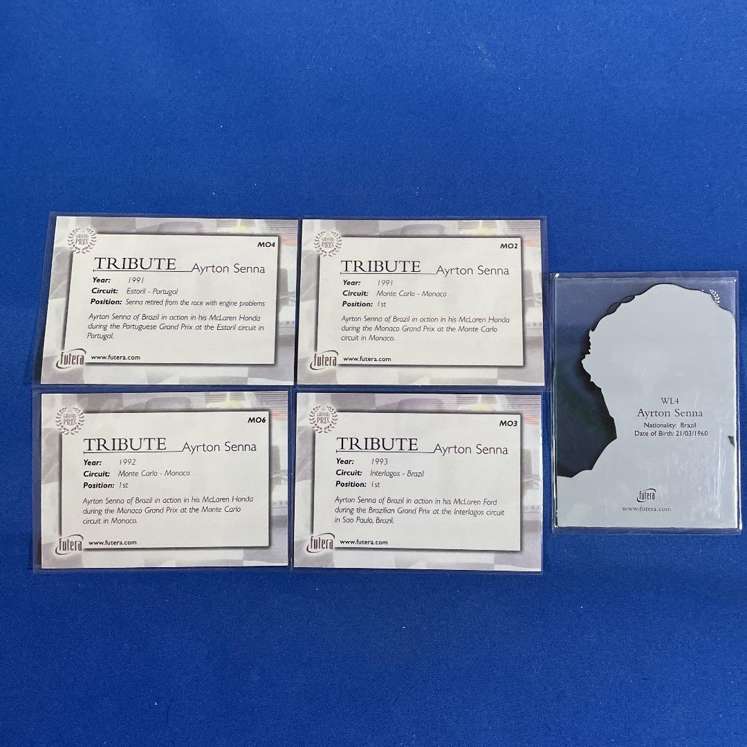 futera F1 アイルトン　セナ　5枚セット
