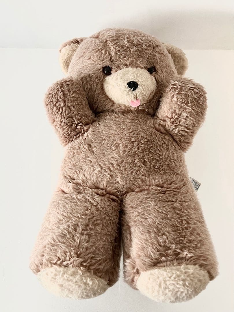 【Vintage】ぬいぐるみ　ベア　舌出し