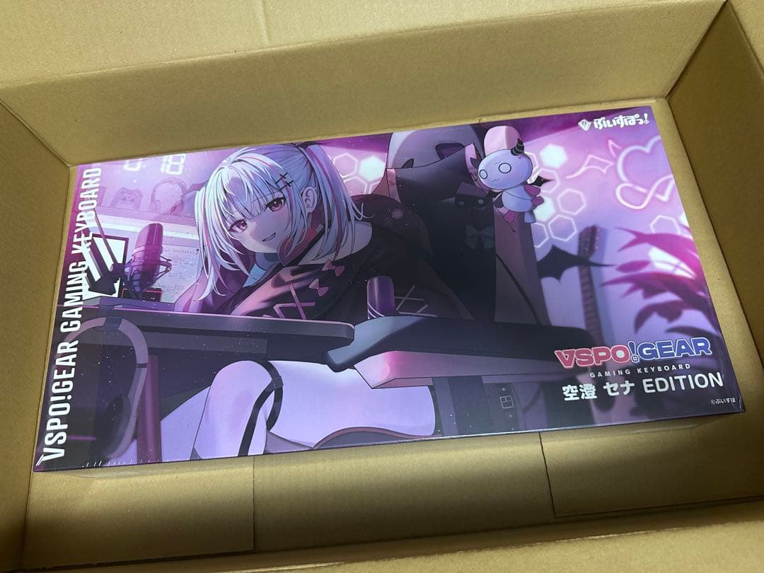 Vspo Gear 空澄セナ ゲーミング キーボード ぶいすぽっ！